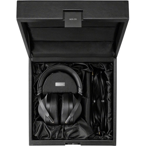 Auriculares de alta resolución dinámicos cerrados Sony Signature con estuche negros - Imagen 5 de 8