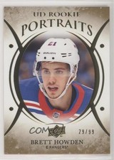 2018-19 Upper Deck UD Portraits Rookies Gold Foil 29/99 Brett Howden #P-78 4ts