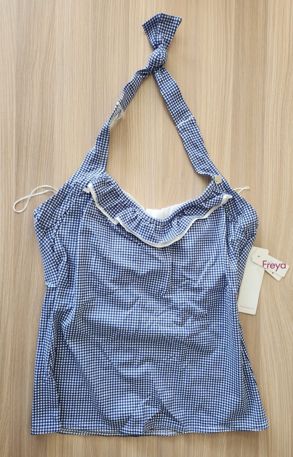 Freya Kansas AS3475 W Underwired Halterneck Tankini Top Blue Bell (BLL) 30DD