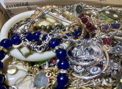 Exquisites Nachlass Modeschmuck Konvolut High End Halskette Anhänger Ring Armband Mix - Bild 7 von 8