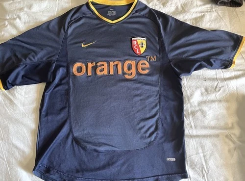 LENS MAILLOT Lens maillot extérieur saison 2001 TAILLE M ou petit L - Photo 2/4