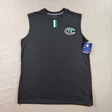 NWT Champion Double Dry Tank Top Shirt Mens Medium Black Sleeveless Gym Training