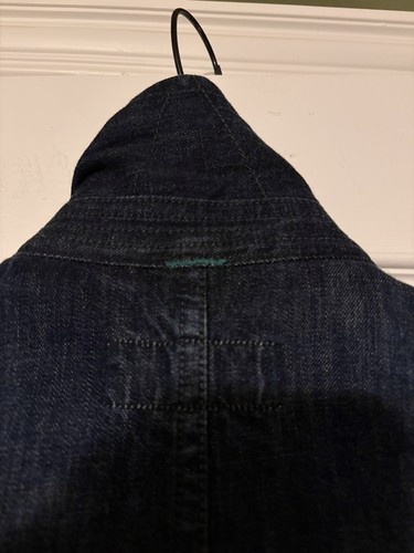 Sassafras Japan Raw Denim Chore Coat - Imagen 7 de 11