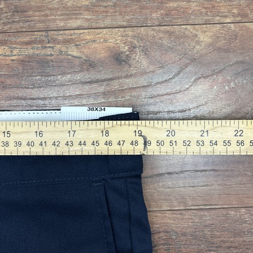 Dickies 874 Arbeitshose Herren Größe 38x34 dunkelblau Original Fit Flex NEU - Bild 5 von 9
