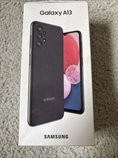 Genuine Samsung Galaxy A13 Empty Box - With/Without Cable - Blue/White