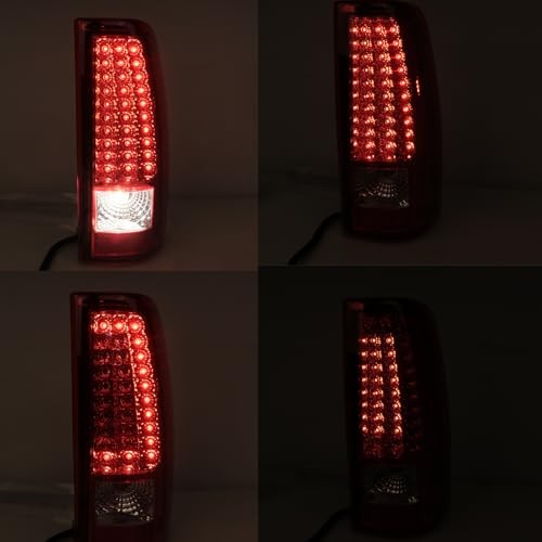 LED Tail Lights Assembly Compatible With 1999 2000 2001 2002 2003 2004 2005 - Picture 6 of 7