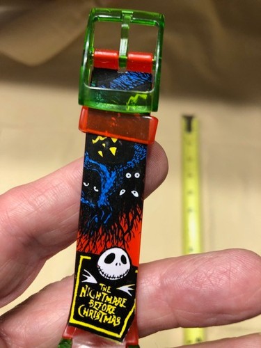 Vintage Burger King Nightmare Before Christmas 1993 Watch-Needs New Battery - Picture 14 of 20