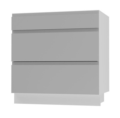 Schubladenunterschrank Avellino 80cm HETTICH Vollauszug Farbe wählbar AV-D3A/80