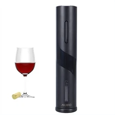 - Electric Wine Bottle Opener Automatic Electronic Corkscrew, Battery Operated