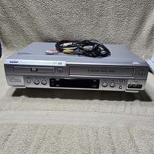 Sanyo DVW-6100 DVD VCR Combo Player Tested Works Great 
