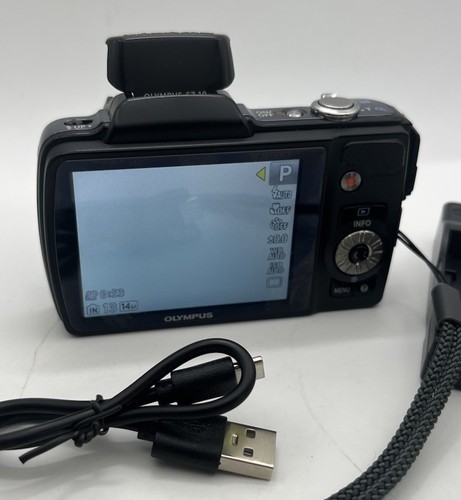 Olympus S Series SZ-10 14.0MP Digital Camera With Charger - Picture 6 of 7