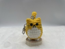 Handmade crochet keychain Little Cat