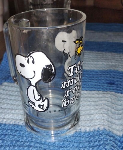 Vintage Root Beer Float Snoopy Mugs Syndicate Inc - Imagen 3 de 12