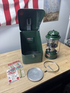 【わさび】Coleman ランタン 220F 1965年6月製 ケース付き わさび様専用】Coleman ランタン 220F 1965年6月製 ケース付き