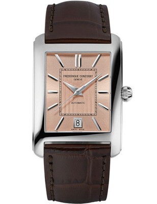 Frederique Constant FC-303SAL4C6 Herrenuhr Carree Automatik 30mm 3ATM