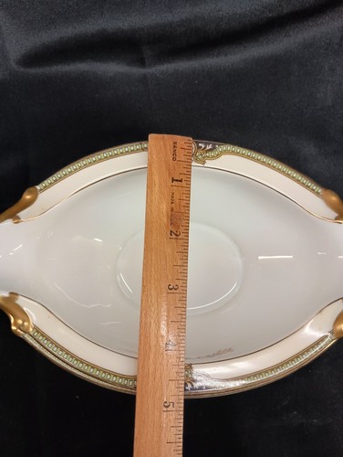 Vintage Noritake Floreal Pattern 76839 Japan Bone China Dbl Spout Gravy Boat EUC - Picture 10 of 12
