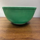Vintage Pyrex Nesting Mixing 2.5 Qt Bowl Green Primary Colors 403