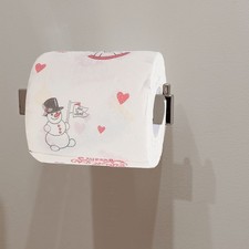  4 Rolls Carta Velina Rotoli Igienica Tissutale Tessuto Del Bagno