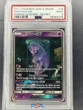 Mewtwo GX (Secret Shining) 78/73 Shining Legends Holo PSA 9