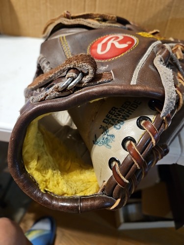 Jeff Conine Rawlings Game Used Baseball Glove - Picture 3 of 5