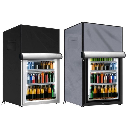 Easily Accessible Outdoor Fridge Protector with Zippered Front Openings - Picture 22 of 60