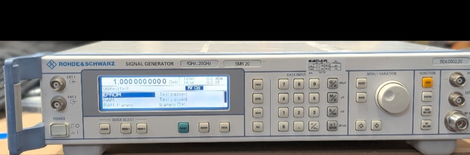 Rohde & Schwarz SMR20 Microwave Signal Generator