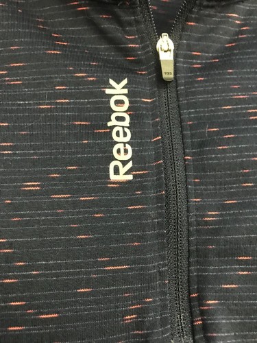 Reebok Speedwick Large Navy 1/4 zip Pullover Long Sleeve Activewear - Picture 5 of 9