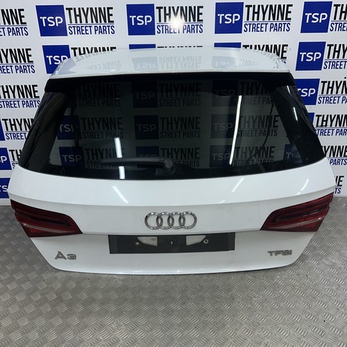 2017 Audi A3 S-Line 8V FL Complete Tailgate In White LS9R Sportback - Picture 2 of 10