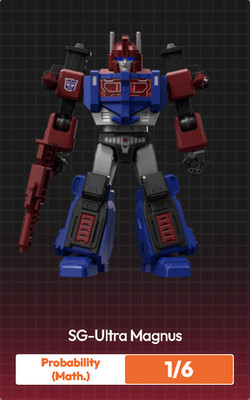 Blokees Transformers Shining Version 03 Mini Model Kit SG-Ultra Magnus 1/6