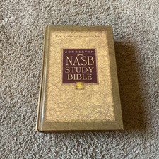New American Standard Study Bible (Zondervan, Hardcover)