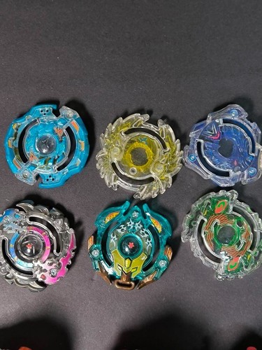 Lot Metal Fusion Burst Bakuten Shoot Toys red white blue yellow green gold - Picture 2 of 10