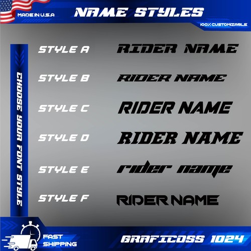 Yamaha YZF250-450 2006 2007 2008 2009 yzf450 yz250f yz450f graphics kit stickers - Bild 4 von 8