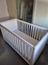 Gitterbett Ramon 144/76/82 8 Cm - Wie Neu + Zubeh&ouml;r