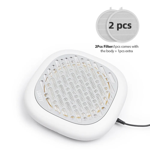 130W Super Suction Brushless Nail Dust Manicure Fan Vacuum Cleaner with 2 Filter - Picture 21 of 24