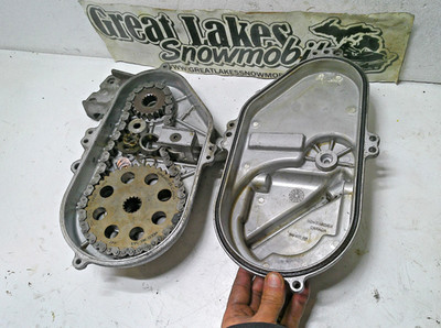 SkiDoo Touring E 440 Formula S 380 Chassis Snowmobile Chaincase Chain 21/44