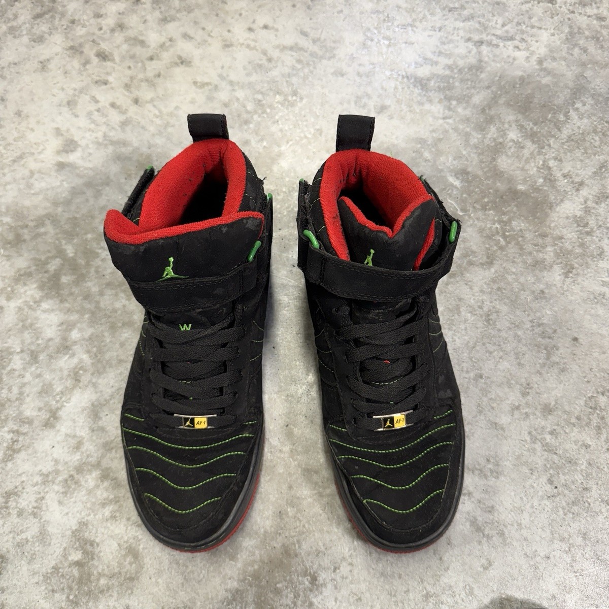 Size 9.5 - Air Jordan Fusion 12 Premier Black for sale