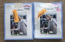 2 Vintage Nice Touch Maternity Pearl Size A Pantyhose Light Toning Support