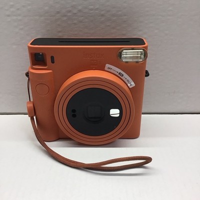 Fujifilm Instax SQUARE SQ1 Instant Camera Instax Square Orange Built-in Flash