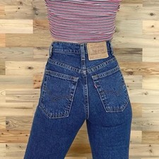 Levi  s 512 Vintage 90  s Slim Fit Jeans - Tag Size 3 23  