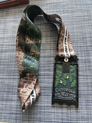 The Conqueror Cotswold Way Virtual Challenge  Medal
