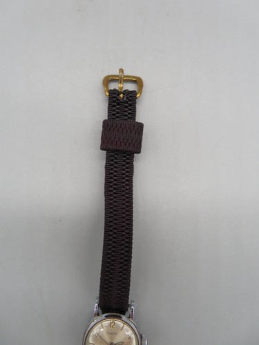 Vintage Damenuhr Timex silberfarben 19mm 17 Jewels Handaufzug - Bild 6 von 17