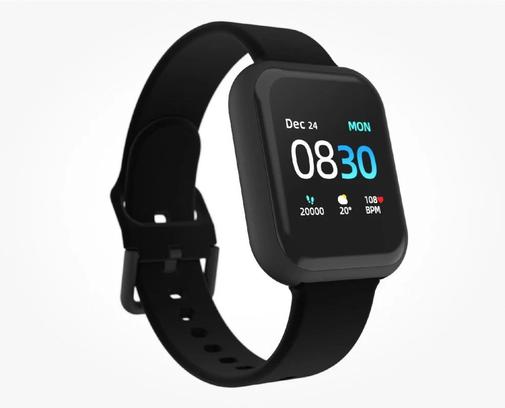 🎥 iTouch Air 3 Smartwatch Fitness Tracker:Black Case W/Black Mesh Strap🆕AS IS