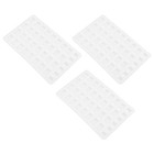  3 Pcs Mini Brick Mold Model Building Supplies Simulation Sand Table Bricks