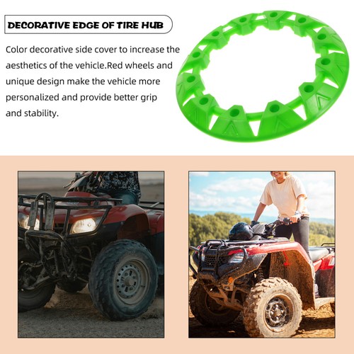 Four-wheeler Accessories Fluorescent Valve Caps Tires Atv and Package - Picture 10 of 12
