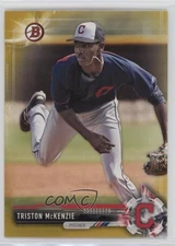 2017 Bowman Prospects Gold /50 Triston McKenzie #BP118