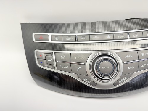2019-2020 Infiniti QX60 Center Dash Temperature AC Heater Radio Control Switch - Picture 3 of 16
