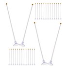 50 Pcs Plastic Flag Pole Holder With Suction Cup For Car Truck SUV And RV Flags