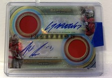 Jaxon Smith-Njigba CJ Stroud Dual Auto Patch /99 22 Bowman Inception RPA Rookies