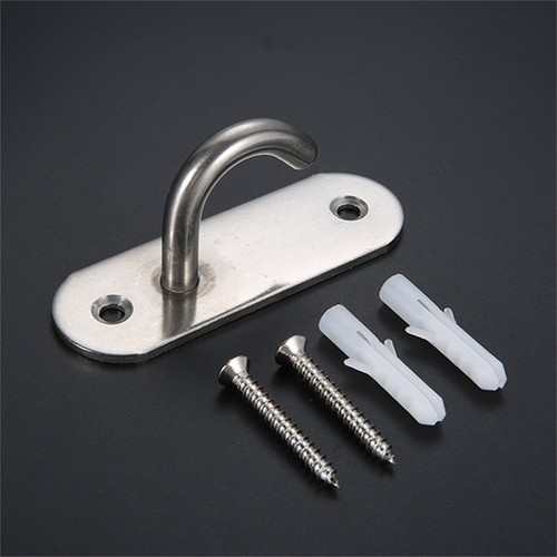 1/6pcs Ceiling Hooks Silver Stainless Steel Bathroom Kitchen Hanger Rack 3 Size - Picture 44 of 61