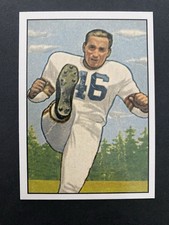 1950 Bowman 2001 (reprint) - Lou Groza #6 Football Card Cleveland Browns NFL